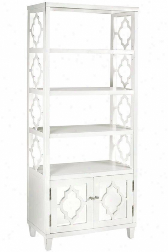 "reflections 72""h Bookshelf - 30""wx13.5""dx72"", White"