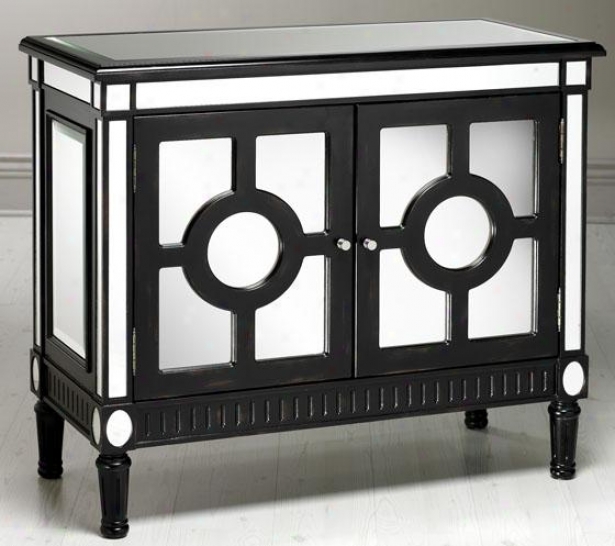 "reflections Empire Cabinet - 36""hx42""w, Black"