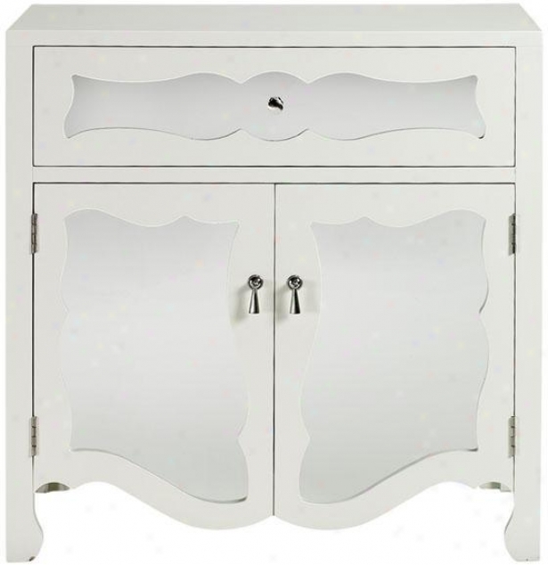 Reflections Mia Cabinet - Cabinet Only, White