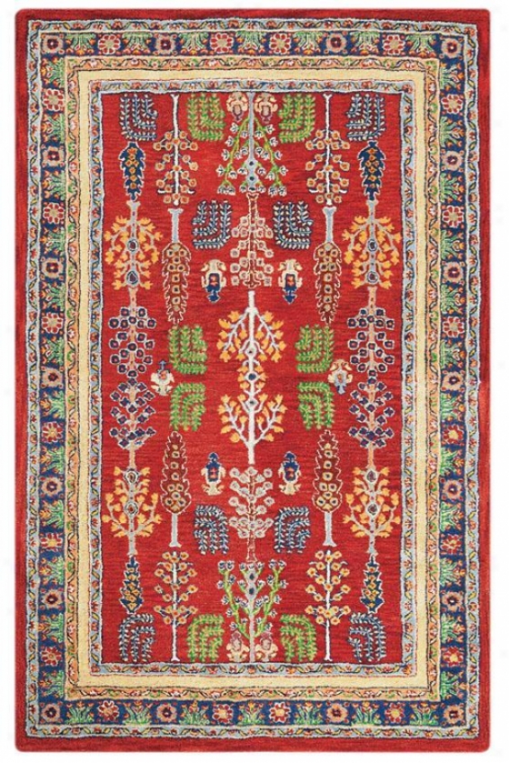 "regency I Area Rug - 3'6""x5'6"", Red"