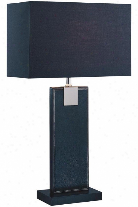 "remigio Tablle Lamp - 14""x24.5"", Black"