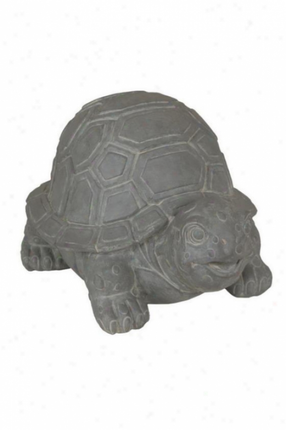 "resin Tortoise - 9""j, Grey"