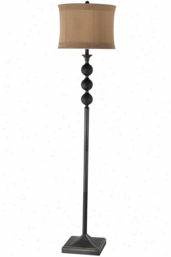 "reva Floor Lamp - 15""wx15""dx63""h, Bronze"