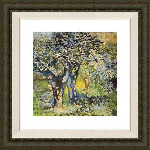 "reverie Framed Wall Art - 32""hx32""w, Fltd Burlwood"