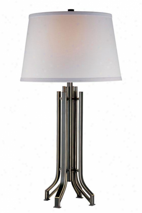 "ridley Table Lamp - 30.5""hX  16""w, Bronze"