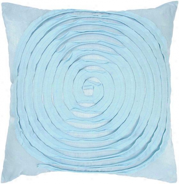 "rings Pillow - 18""x18"", Blue"