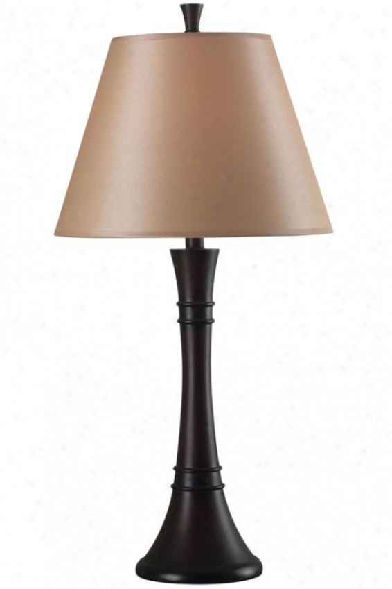 "roland Table Lamp - 31""h, rBonze"