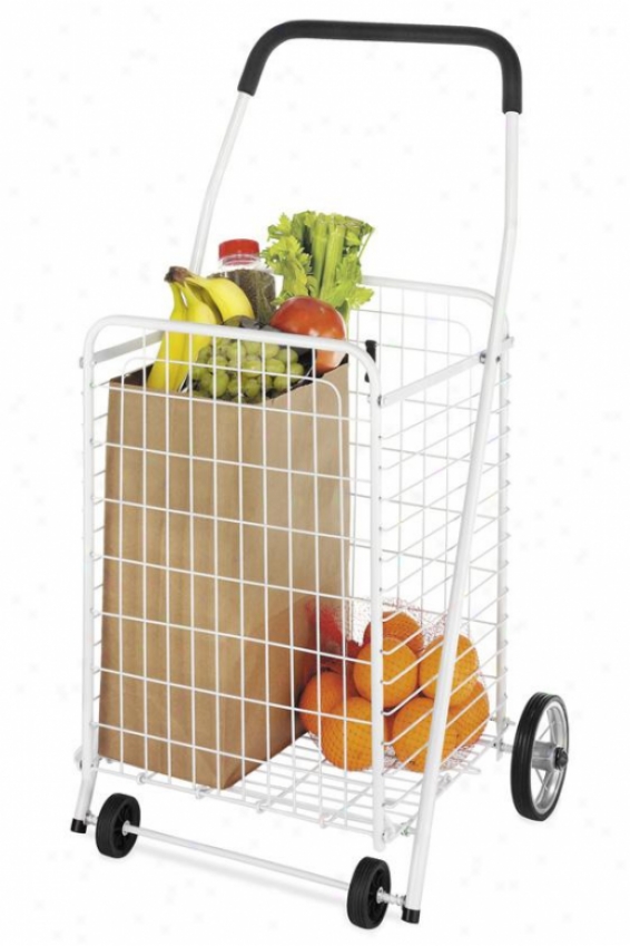 "rolling 21.5""w Usefulness Cart - 37""hx22""wx17""d, White"