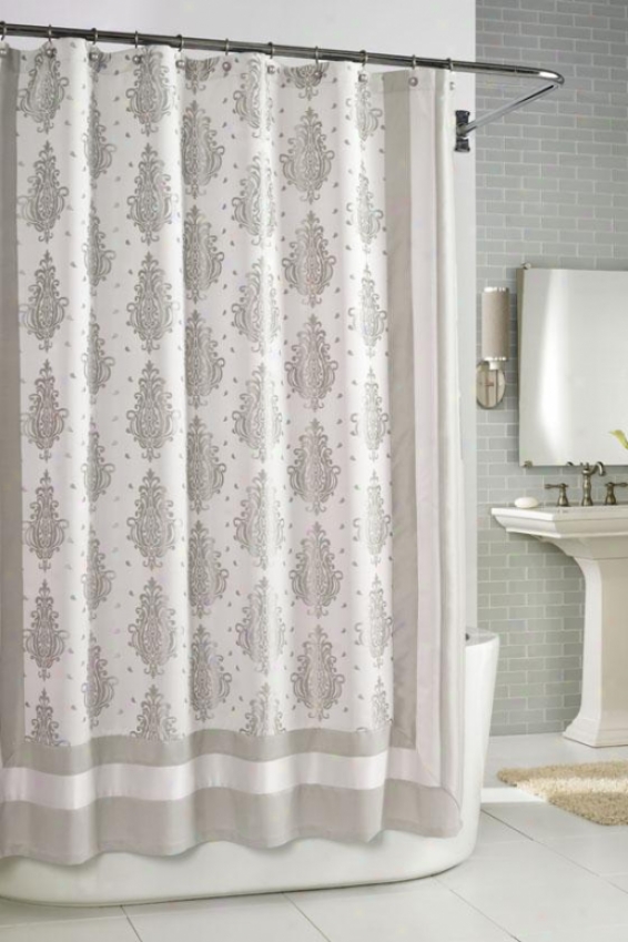 "roma Shower Curtain - 72""hx72""w, Beige"