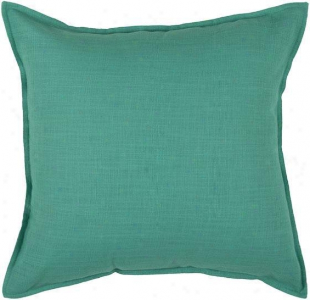 "romi Pillow - 18"" Square, Turquoise"