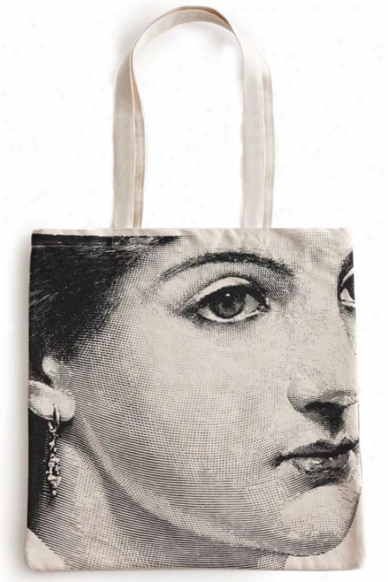 "rosanna Canvas Tote - 15""x16"",10.5hdl, Victoria"