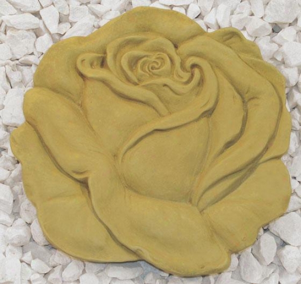 Rose Stepstone - 1.5hx11.5wx11.5, Bronze