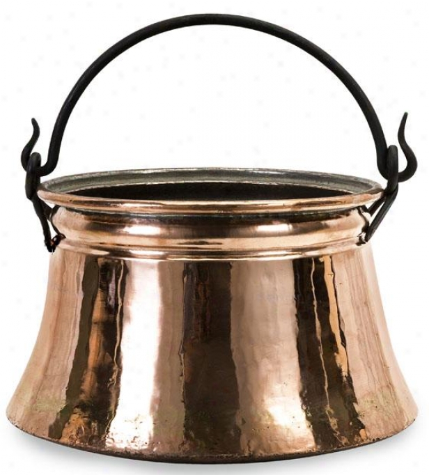 "rumeli Bucket - 9""h X 12""d, Copper"