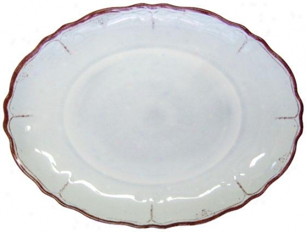 "rustica Platter - 16"", Blue"