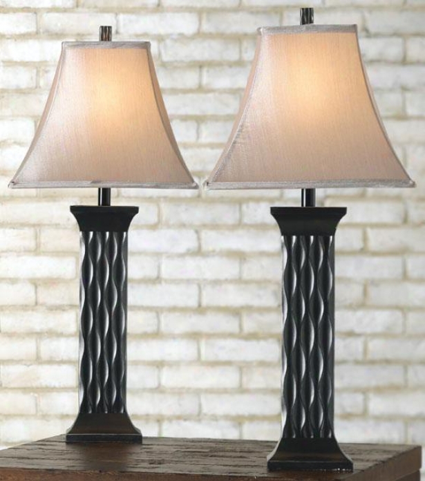 "echaeffer Table Lamp - Set Of 2 - 29""h, Back"