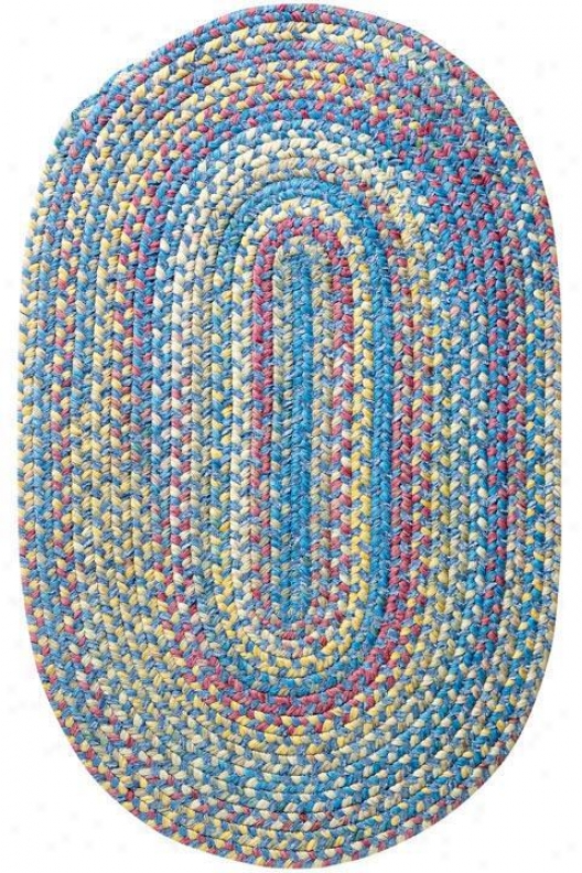 Seabrooke Chenille Area Rug - 5' Round, Boue