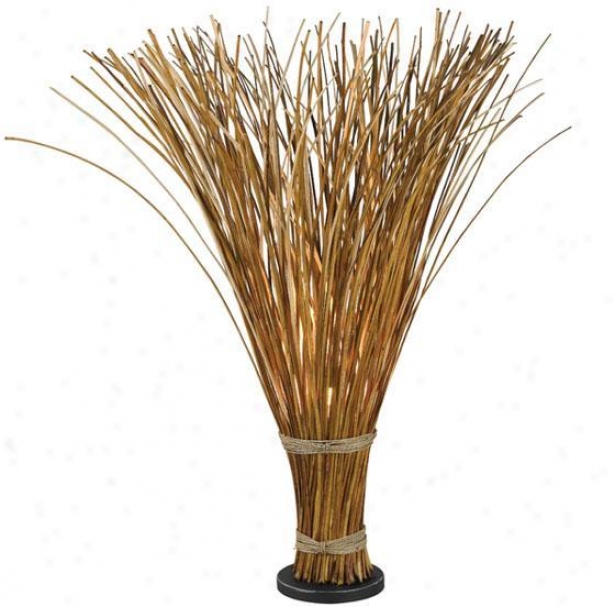 "sheaf Floor Lamp - 46""h, Unaffected Reed"