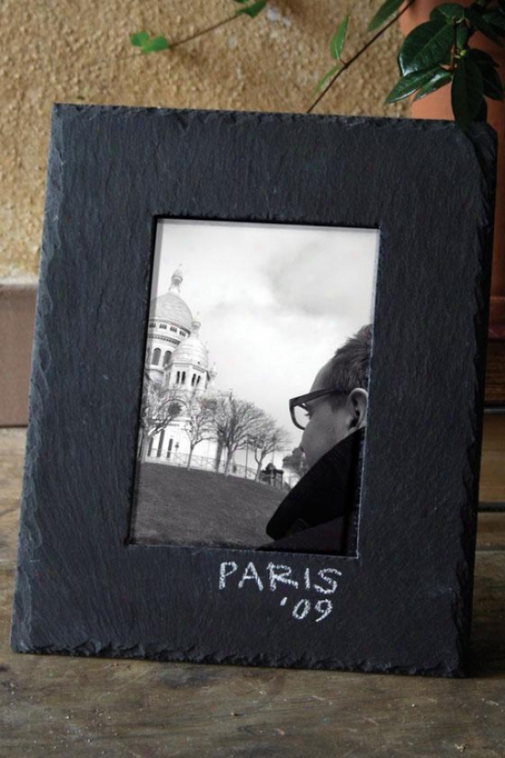 s"late Photo Frame - 11""hx9""w, Black"