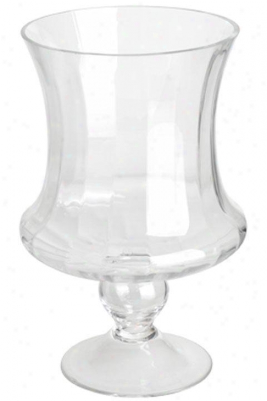 Small Clear Glass Hurricane - Small, Clear Glass