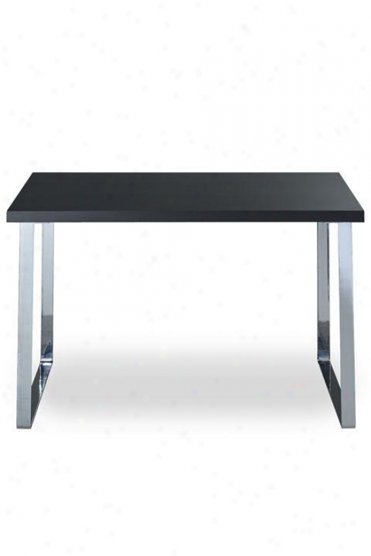 "soho Delfino Dining Table - 29.5""hx49""w, Black"