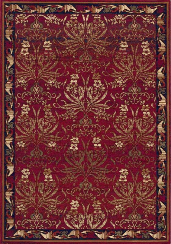 "sojourn Area Rug Ii - 3'11""x5'3"", Burgundy"