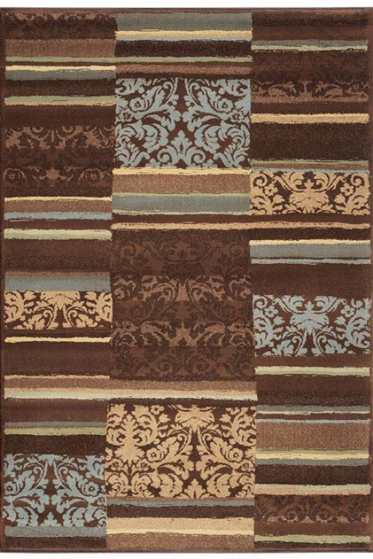 "solace Area Rug - 2'6""x9'1""runner, Brown"