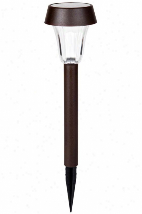 Solar Walk Light 6 Pack - Six Pack, Brown