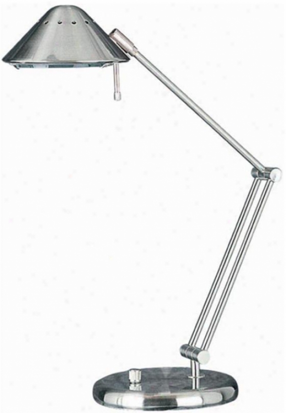 "space Trabeler Desk Lamp - 26""hx7.5""d, Silver"