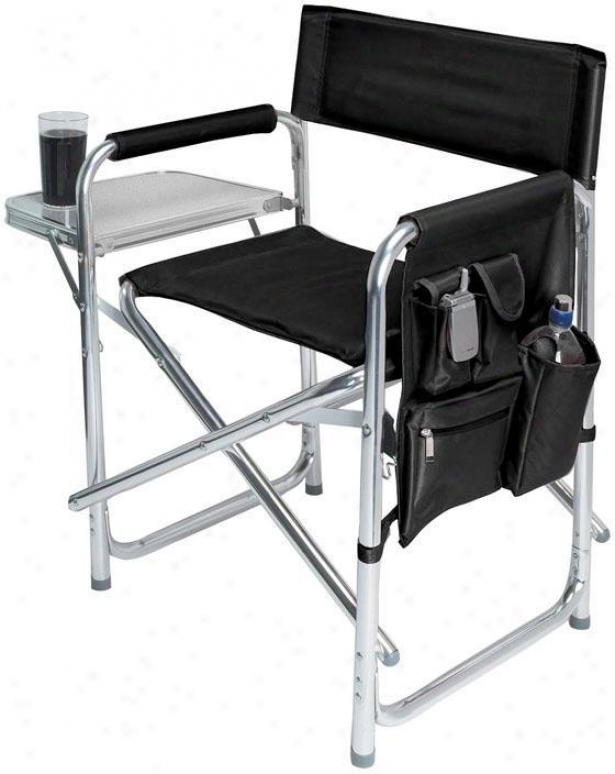 "sports Chair - 33.25""hx20""w, Black"