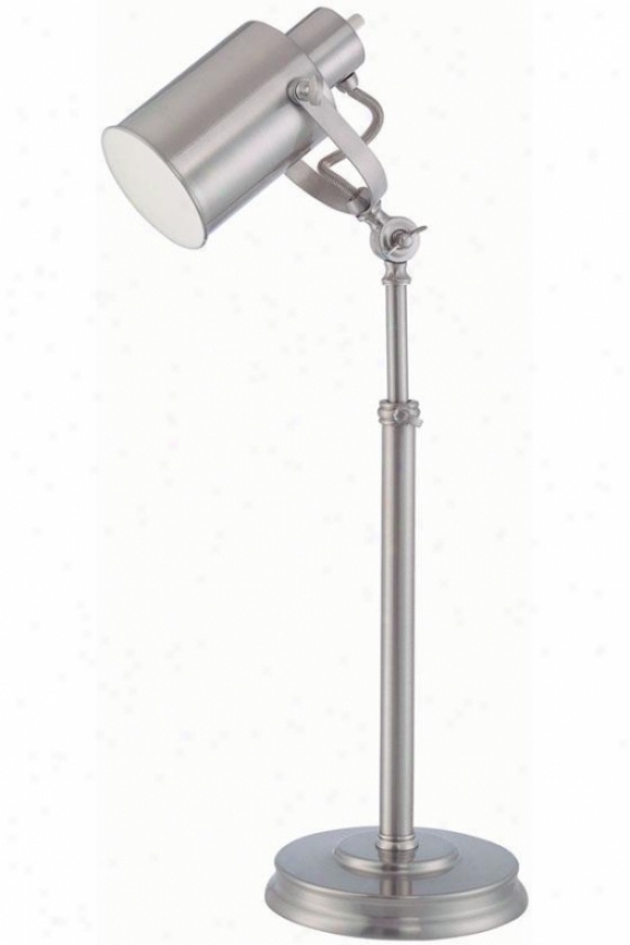 "spot Desk Lamp - 8""x30.5"", Silver"