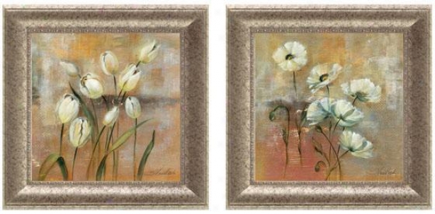 S0ring Field Framed Wall Art - Set Of 2 - Set Of Two, Pastels