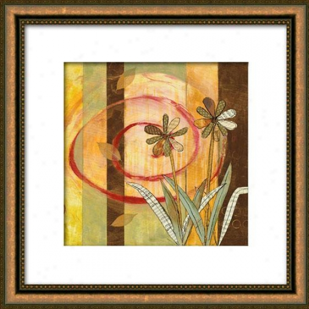 Spring Panel I Framed Wall Art - I, Matyed Gold