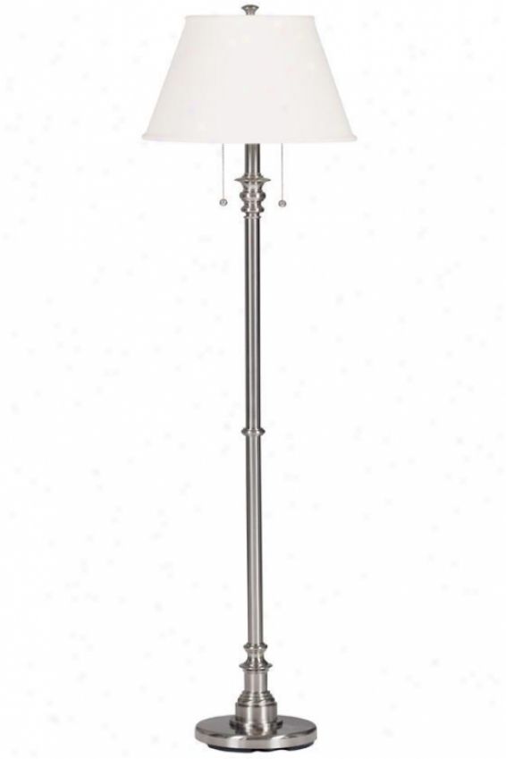 "spyglass Floor Lamp - 60""h, Grey Steel"