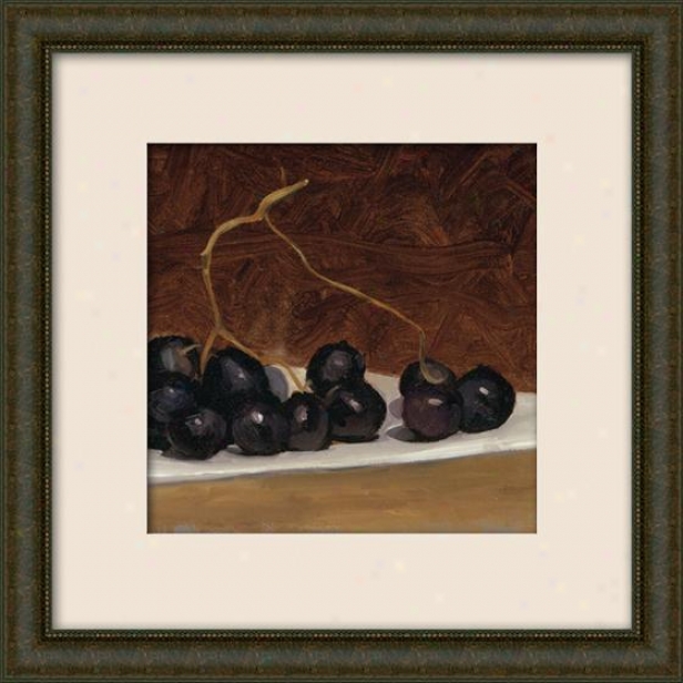 Still Life I Framed Wall Creation of beauty - I, Matted Burlwood