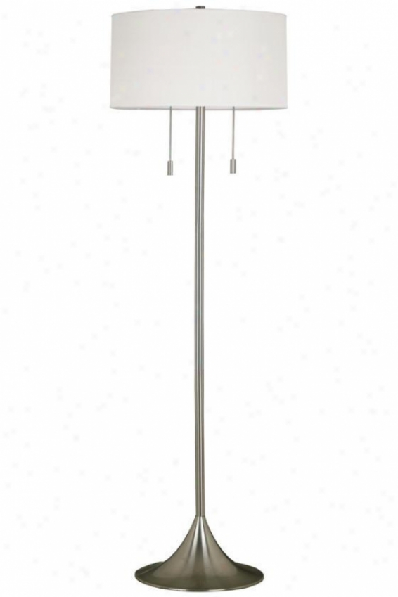 "stowe Floor Lamp - 61""hx19""w, Grey Steel"