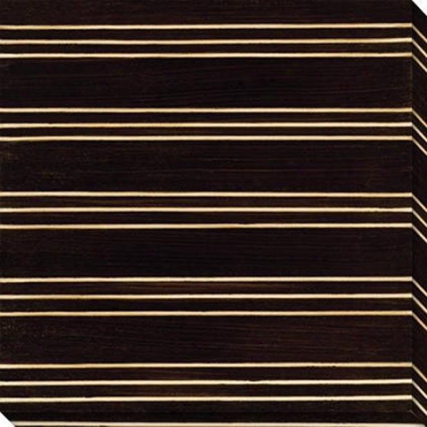 Stripe Vison Iv Canvas Wall Art - Iii, Black