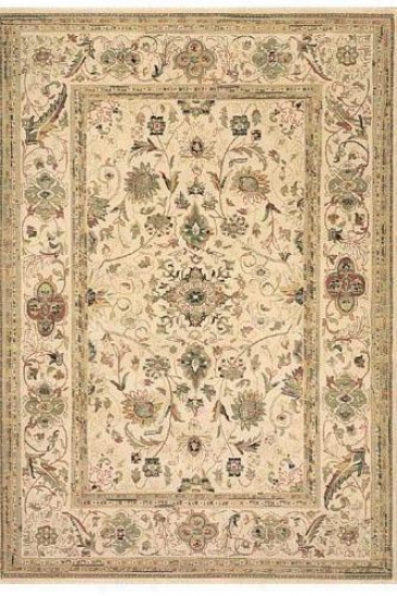 "sultanabad Area Rug - 2'7""x4'7"" Oval, Ivory"