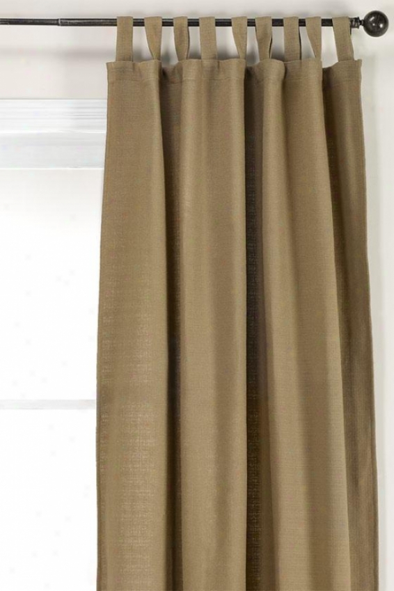 "summerhouse Metal Lined Tab Top Drapery - Lnd Tb Tp Drpry, 108""hx54""w"