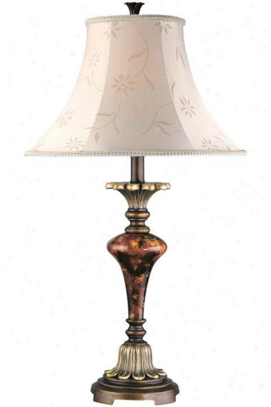 "table Lamp - 29.5""hx16.5""w, Gold"