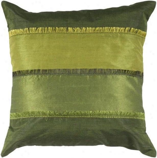 "tami Pillow - 18"" Adjusted, Green"