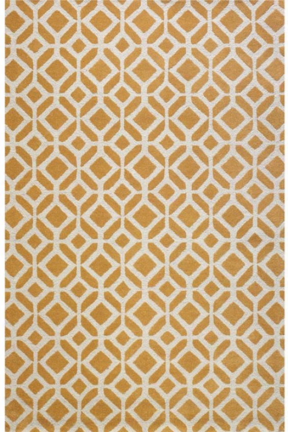 "taza Area Rug - 9'9""x13'9"", Yellow"