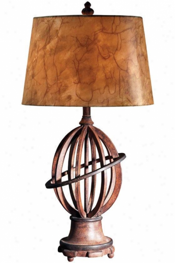 "teagen Table Lamp - 33.5""hx16""w, Brown"