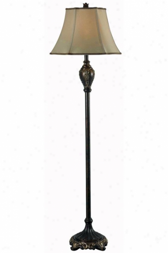 Tessa Floor Lamp - Floor, Bronze