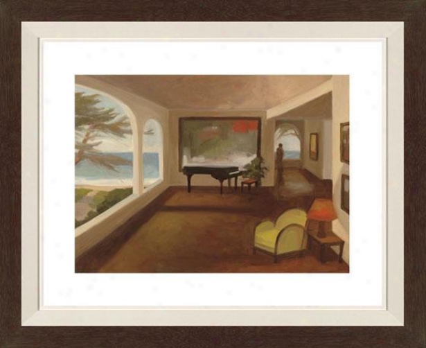 The Terrace Room I Framed Wall Art - I, Fltd Espresso