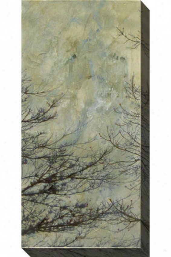 The Twilight Ii Canvas Wall Art - Ii, Gray