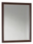 Classic Bow Mirror - 30hx24wx1.5d, Maroon