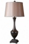 "davoli Tablee Lamp - 33.5""h, Distress Bronze"