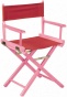 "director's Chair Frame - 18""h, Pink"