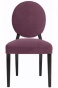 "ahmmond Side Chair - 37""hx21""w, Purple Velvet"