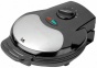 Heat Waffle Maker - 3.63hx9.5wx7.38, Black